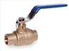 APPROVED VENDOR , Ball Valve 2 Pc 1/2 In Brass Solder