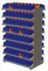 AKRO-MILS , Pick Rack Double-Sided w/(128) 6GDK3