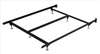 SEALY POSTUREPEDIC , Bed Frame Cap. 500 lbs CA King 72 In.