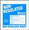 BRADY , Label Waste Pk506x6 Non Regulated Waste