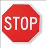 BRADY , D9768 Stop Sign EG White/Red Alum 12x12