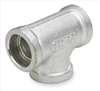 APPROVED VENDOR , Tee 1/2 In Threaded 316 Stainless Steel