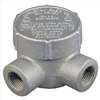 APPLETON ELECTRIC , Conduit Outlet Box HazLoc L 3/4 Hub Iron