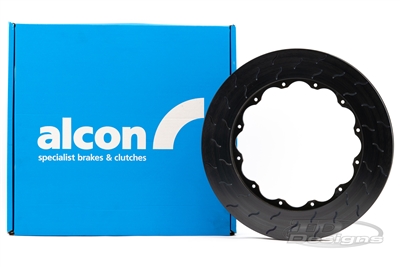 ALCON 355MM DIAMETER X 35.5MM THICK ROTOR PREBEDDED 48 VEIN LH