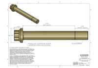 MS21250-09054 9/16-18 X 3.375 MIL SPEC BOLT