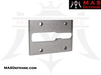 MAS DEFENSE TOP TRIGGER POCKET PLATE FOR 80% LOWER COMPLETION JIG AR-15 / AR-9 - MAS0002208