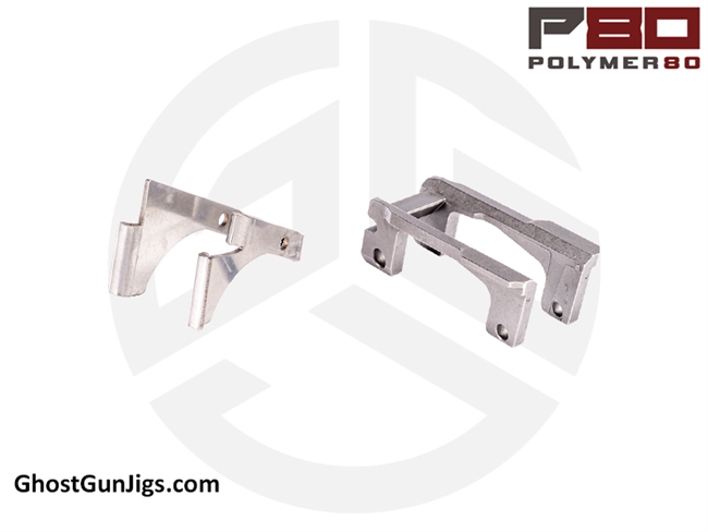 POLYMER80 PF-SERIES FRAME RAIL KIT 80% LOWER RECEIVER PF45 XL G20 SF / G21 SF FITMENT P80-BK45-BLK - GLOCK 20 GLOCK 21 45ACP P80-PF45-BLK P80-BK45-BLK P80-PF45-LBRS-RRM