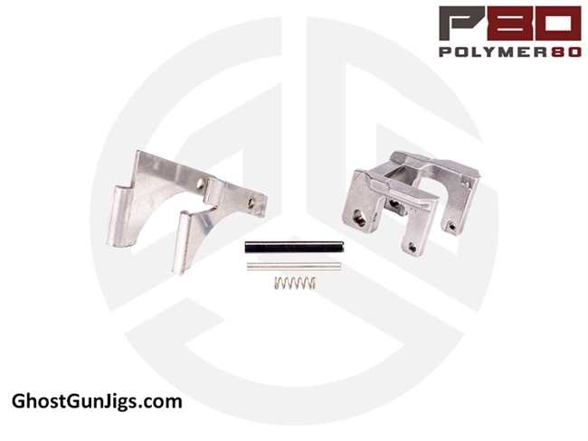 POLYMER80 PF-SERIES FRAME RAIL KIT 80% LOWER RECEIVER SUB-COMPACT G26 / G27 FITMENT P80-BKSC-BLK - GLOCK 26 GLOCK 27 9MM 40S&W P80-PF940SC-BLK P80-PF940SC-LBRS-RRM