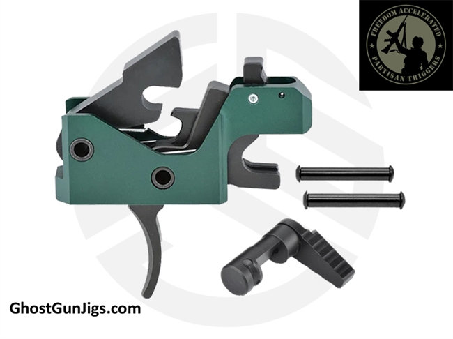 PARTISAN TRIGGERS DISRUPTOR FORCED RESET TRIGGER - FRT AR-15 SKU 083456001005
