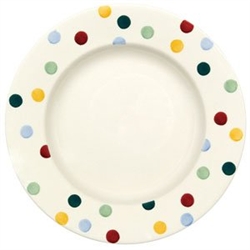 Polka Dot 10.5 inch Dinner Plate