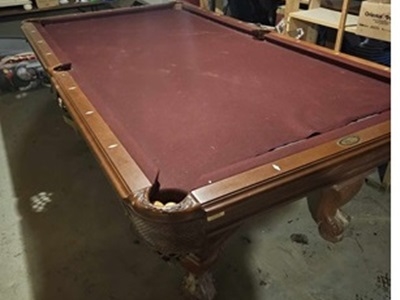 Pool Table Removal