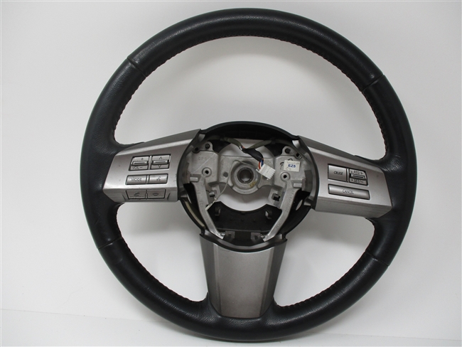 2010 to 2011 Subaru Legacy & Outback Steering Wheel with Audio, Cruise & Bluetooth Controls 34312AJ01AVH