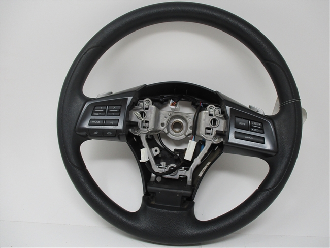 2009 to 2014 Subaru Crosstrek, Forester & Impreza Steering Wheel with Audio, Cruise & Bluetooth Controls 34312SG000VH