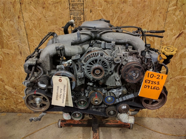 2006 to 2011 Subaru Impreza 2.5L Ej253 Egr Engine