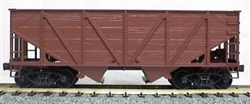 Accurail 2700 HO 55-Ton Wood-Side 2-Bay Hopper Kit Undecorated