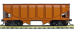 Accurail 2800 HO 55-Ton Panel-Side 2-Bay Hopper Kit Undecorated