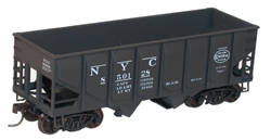 Accurail 2816 HO 55-Ton Panel-Side 2-Bay Hopper Kit New York Central #850128 System Logo