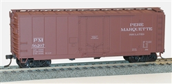 Accurail 31151 HO AAR 40' Insulated Plug-Door Boxcar Kit Pere Marquette #56207 Boxcar Red