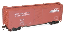 Accurail 3547 HO AAR 40' Single-Door Steel Boxcar Kit West India Fruit & Steamship #276