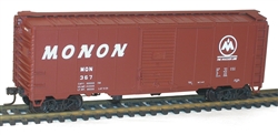 Accurail 3554 HO AAR 40' Single-Door Steel Boxcar Kit Monon #367