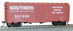 Accurail 3557 HO AAR 40' Single-Door Steel Boxcar Kit Southern