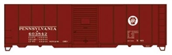 Accurail 3558 HO AAR 40' Single-Door Steel Boxcar Kit Pennsylvania Railroad Tuscan Circle Keystone
