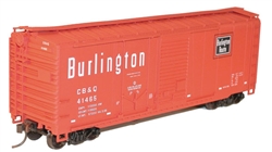 Accurail 3816 HO 40' Combination Door Steel Boxcar Kit Chicago Burlington & Quincy CB&Q