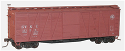 Accurail 4323 HO 40' Single-Sheathed Wood Boxcar w/Wood Doors & Steel Ends Kit Detroit Toledo & Ironton