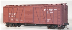 Accurail 4510 HO 40' Single-Sheathed Wood Boxcar w/Steel Doors & Ends Kit Central Railroad of New Jersey