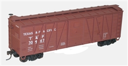 Accurail 4512 HO 40' Single-Sheathed Wood Boxcar w/Steel Doors & Ends Kit Texas & Pacific