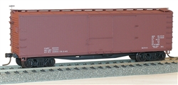 Accurail 4698 HO USRA 40' Double-Sheathed Wood Boxcar Kit Data Only Mineral Red Body