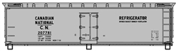 Accurail 4855 HO 40' Wood Reefer Kit Canadian National 207781