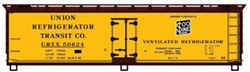 Accurail 4910 HO Early 40' Wood Reefer Kit Soo Line URTX