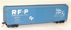 Accurail 5032 HO 50' Single-Door Riveted-Side Boxcar Kit Richmond Fredericksburg & Potomac #2907