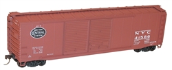 Accurail 5236 HO AAR 50' Riveted-Side Double-Door Boxcar Kit New York Central #41586 System Logo