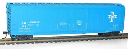 Accurail 5416 HO AAR 50' Double Plug-Door Boxcar Kit Boston & Maine 106 McGinnis Logo