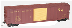 Accurail 5654 HO 50' Exterior-Post Modern Boxcar Kit Norfolk Southern