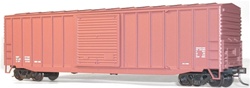 Accurail 5699 HO 50' Exterior-Post Modern Boxcar Kit Data Only Oxide 112-5699