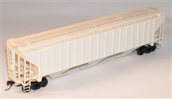 Accurail 6500 HO Pullman-Standard 4750 3-Bay Covered Hopper Kit Undecorated