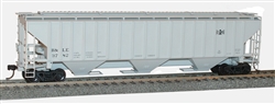 Accurail 6520 HO Pullman-Standard 4750 3-Bay Covered Hopper Kit Bessemer & Lake Erie