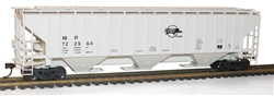 Accurail 6531 HO Pullman-Standard 4750 3-Bay Covered Hopper Kit Missouri Pacific