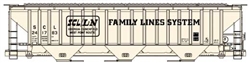 Accurail 6542 HO Pullman-Standard 4750 3-Bay Covered Hopper Kit Family Lines SCL 241783