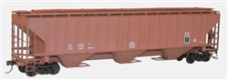 Accurail 6598 HO Pullman-Standard 4750 3-Bay Covered Hopper Kit Data Only Mineral