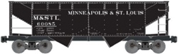 Accurail 7720 HO 50-Ton Offset-Side 2-Bay Hopper Kit Minneapolis & St. Louis