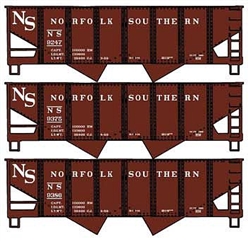 Accurail 8094 HO Offset Side Twin Coal Hopper Norfolk Southern 3/ 112-8094