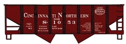 Accurail 81041 HO USRA 55-Ton 2-Bay Open Hopper Kit Cincinnati Northern S-1053 NYC System Logo 112-81041