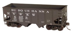 Accurail 8106 HO USRA 55-Ton 2-Bay Open Hopper 3-Pack Kit New York Susquehanna & Western