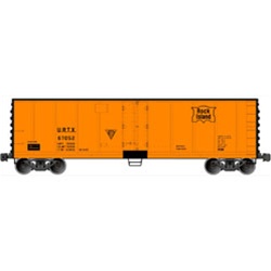 Accurail 8310 HO 40' Steel Reefer w/Hinged Door Kit Plastic Rock Island