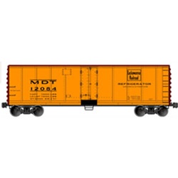 Accurail 8311 HO 40' Steel Reefer w/Hinged Door Kit Merchants DesPatch Orange Boxcar Red Lackw/DLW Logos