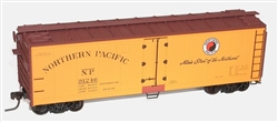 Accurail 8316 HO 40' Steel Reefer w/Hinged Door Kit Northern Pacific "Main Street of the Northwest" Slogan